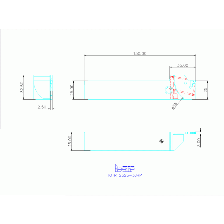 TGTR 2525-3JHP