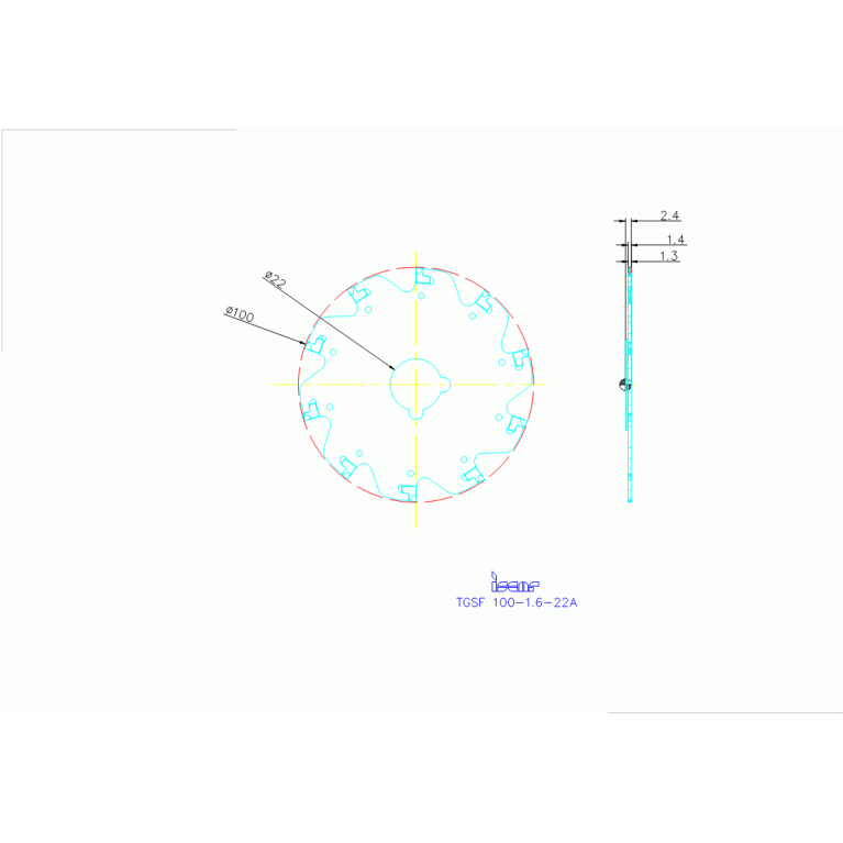 TGSF 100-1.6-22A