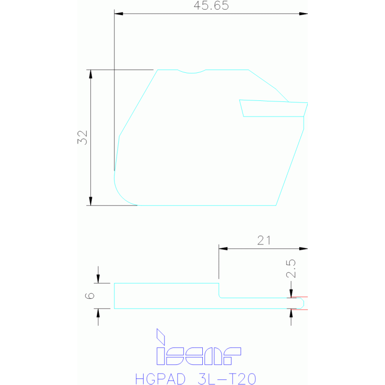 HGPAD 3L-T20
