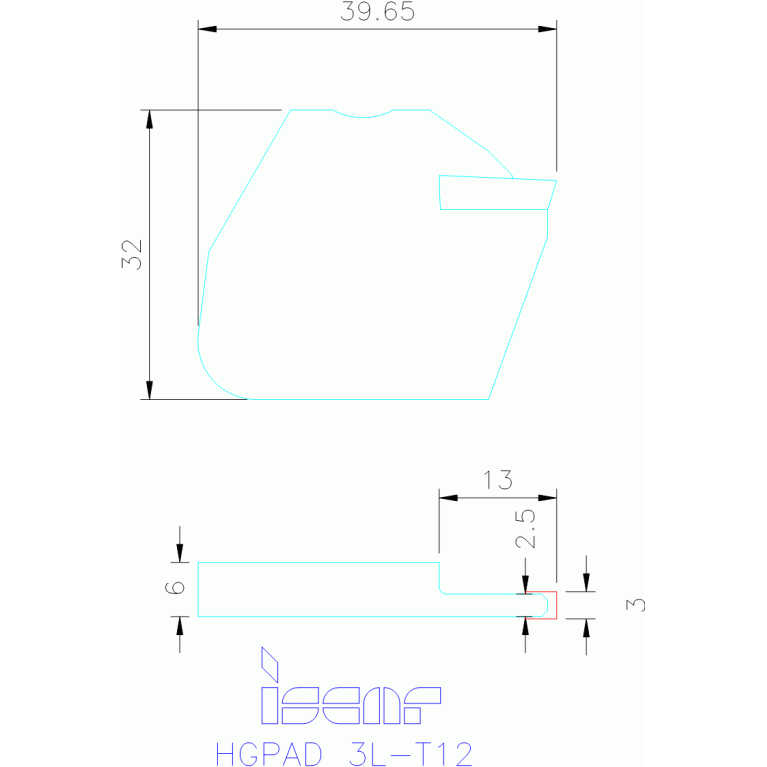 HGPAD 3L-T12