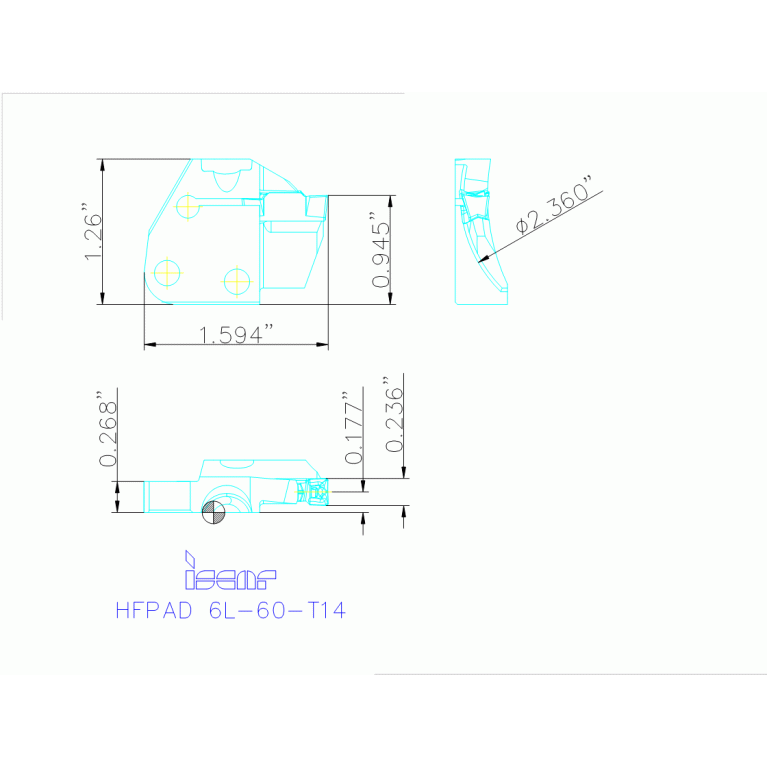 HFPAD 6L-60-T14