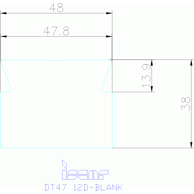 DT47 12D-BLANK