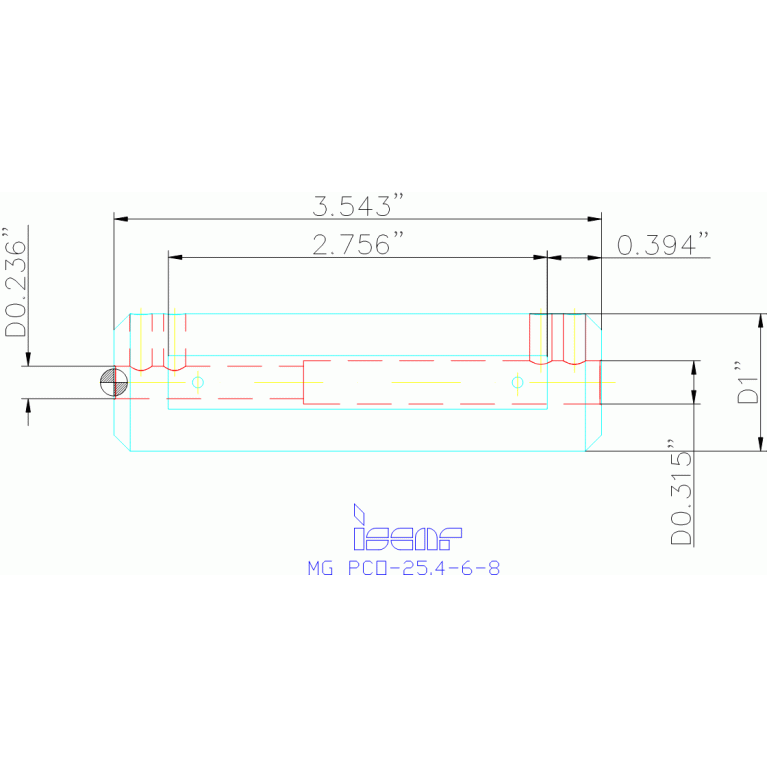 MG PCO-25.4-6-8