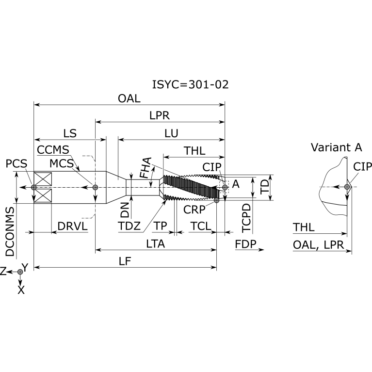TPG UNF-3/8-24-M HE