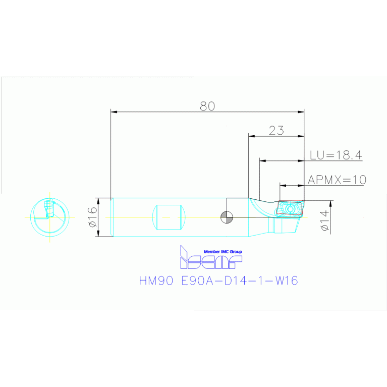 HM90 E90A-D14-1-W16