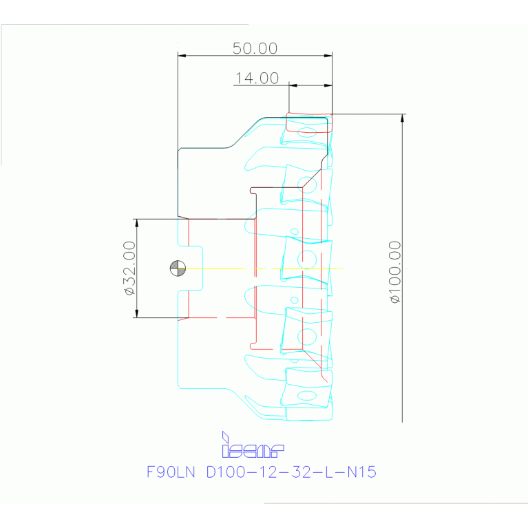 F90LN D100-12-32-L-N15