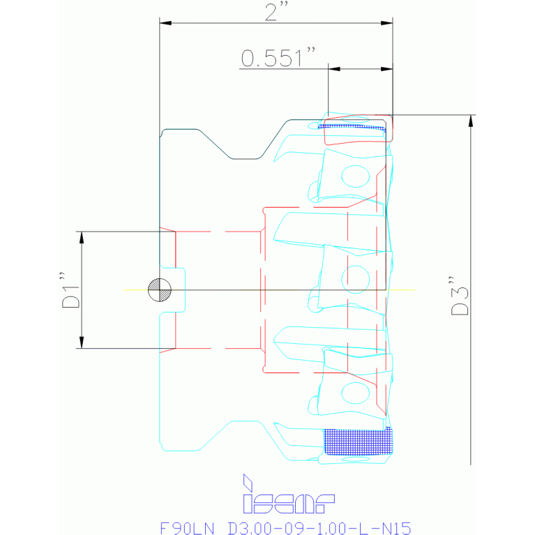F90LN D3.00-09-1.00-L-N15