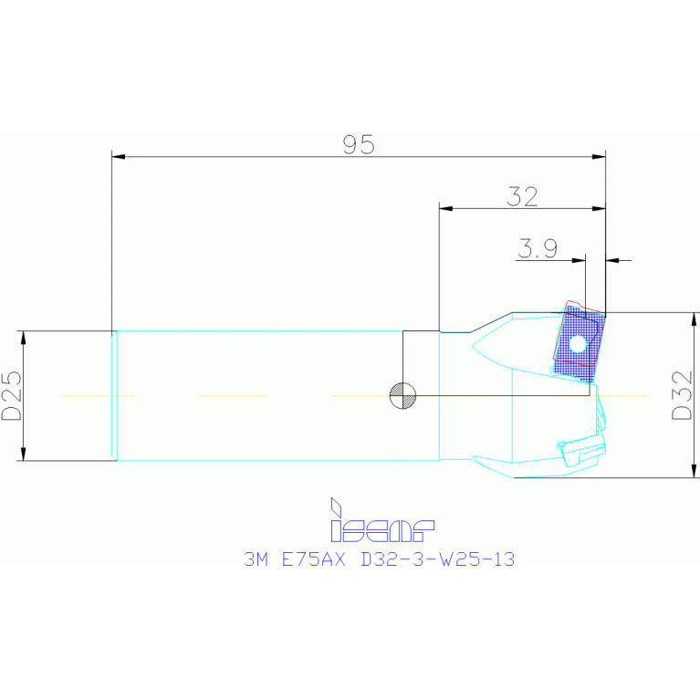 3M E75AX D32-3-W25-13