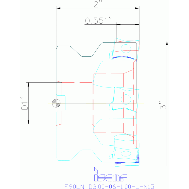 F90LN D3.00-06-1.00-L-N15
