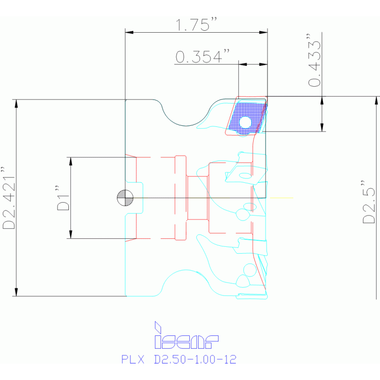PLX D2.50-1.00-12