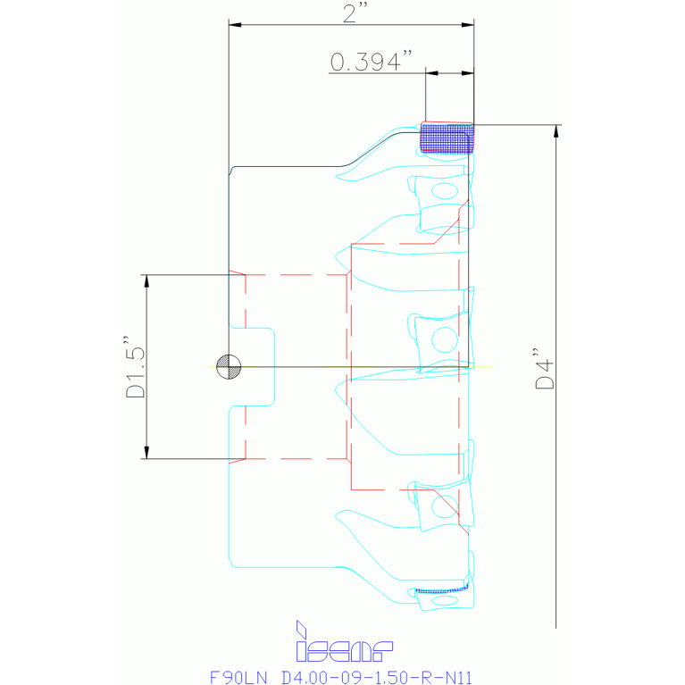 F90LN D4.00-09-1.50-R-N11