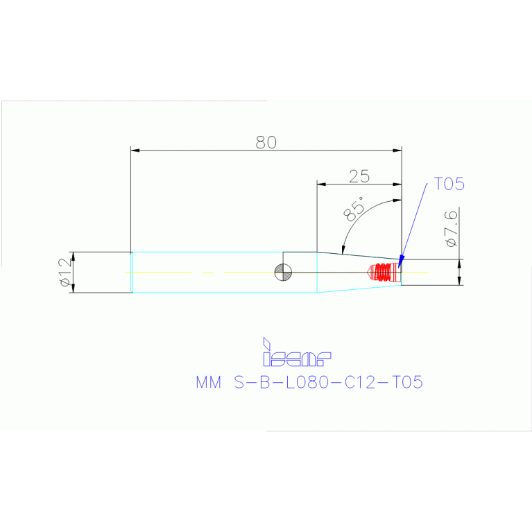 MM S-B-L080-C12-T05