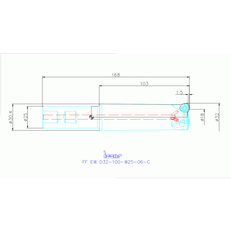 FF EW D32-100-W25-06-C