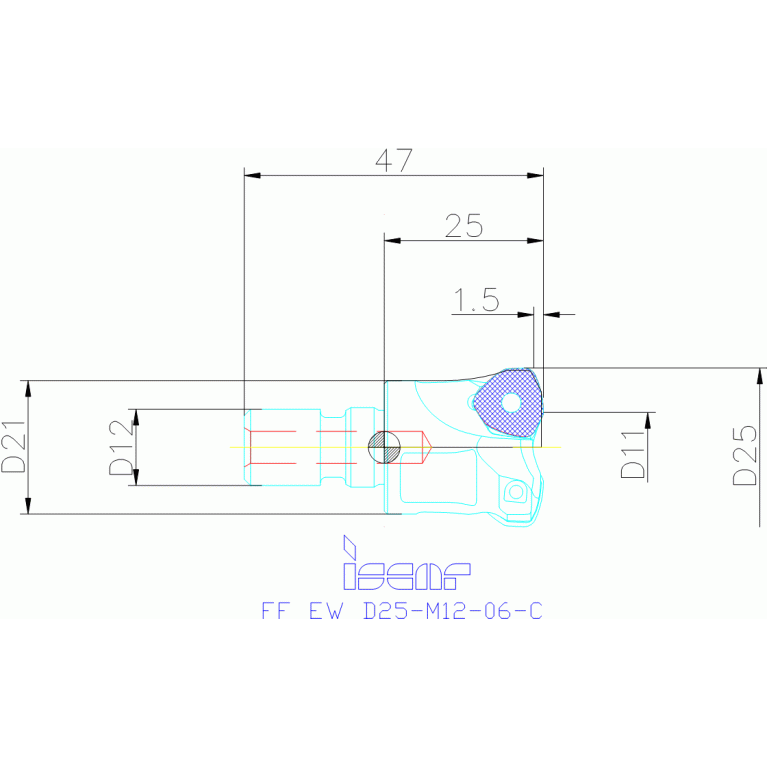FF EW D25-M12-06-C