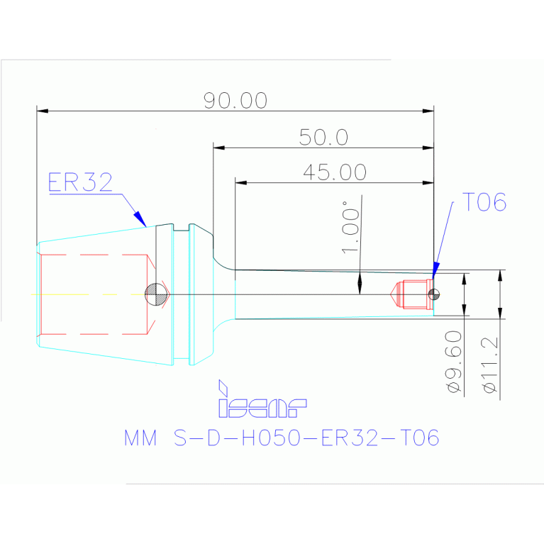 MM S-D-H050-ER32-T06