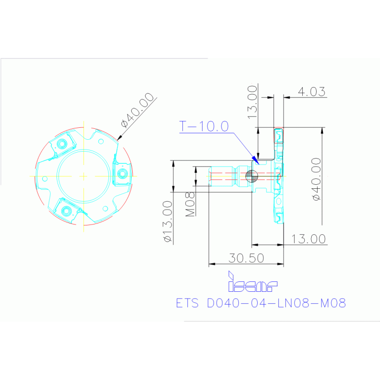 ETS D040-04-LN08-M08