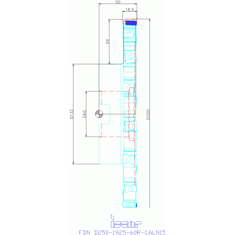 FDN D250-1925-60R-CALN15