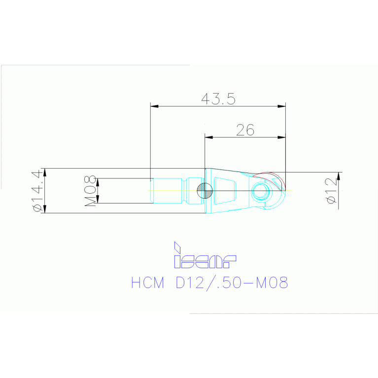 HCM D12/.50-M08