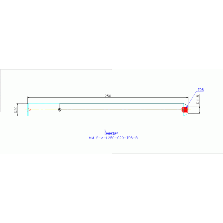 MM S-A-L250-C20-T08-B