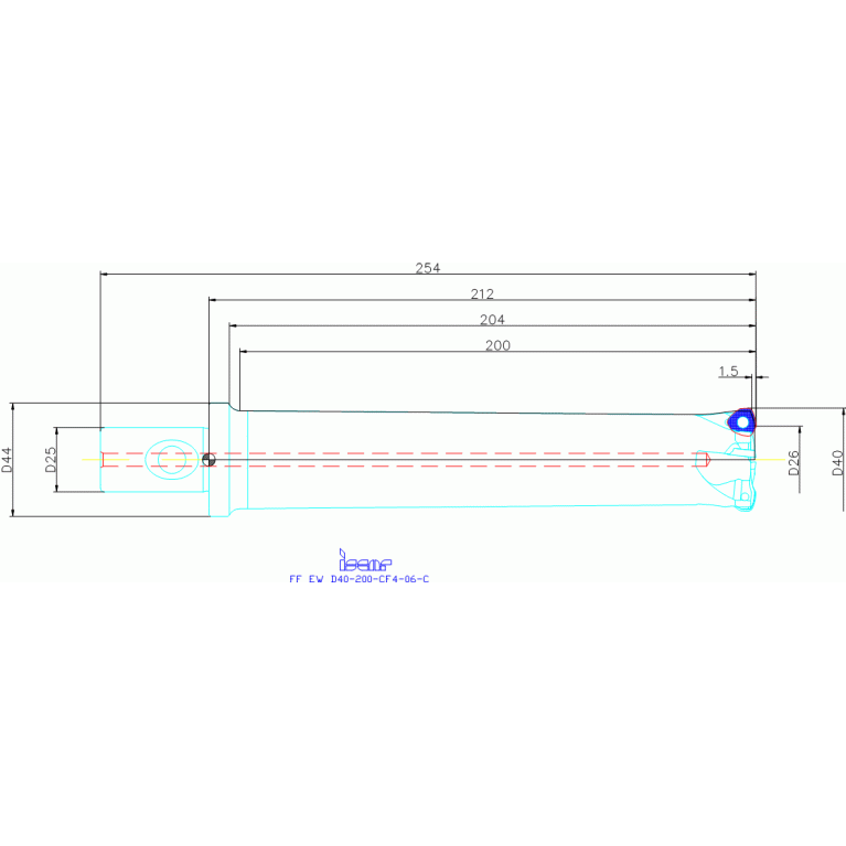 FF EW D40-200-CF4-06-C