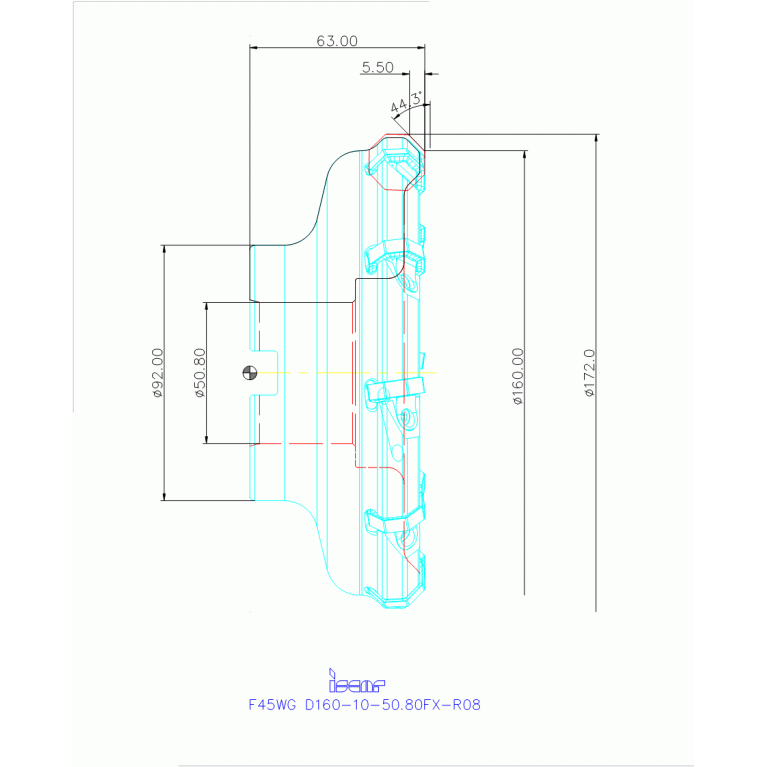 F45WG D160-10-50.80FX-R08
