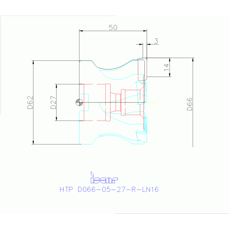 HTP D066-05-27-R-LN16