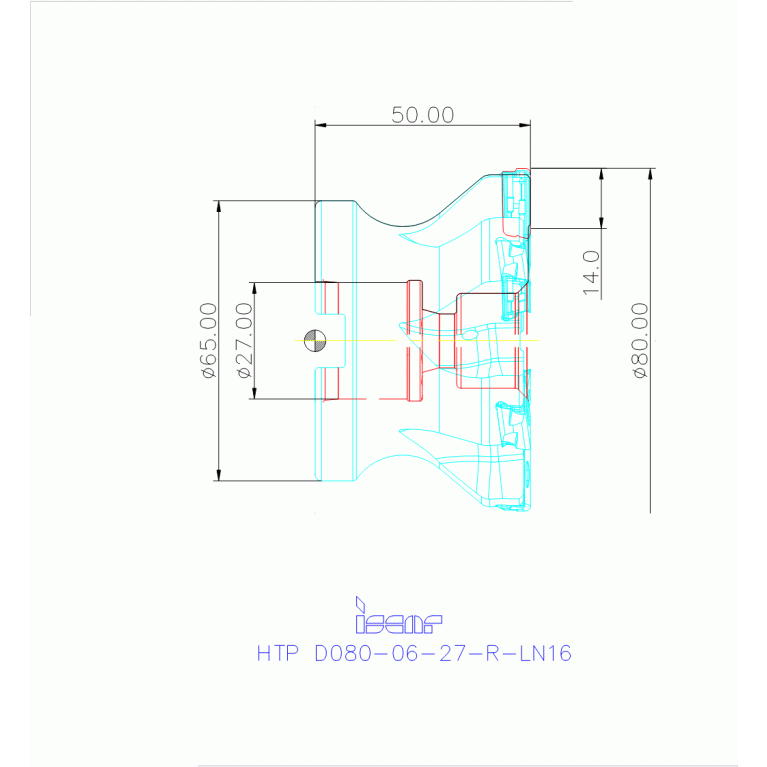 HTP D080-06-27-R-LN16