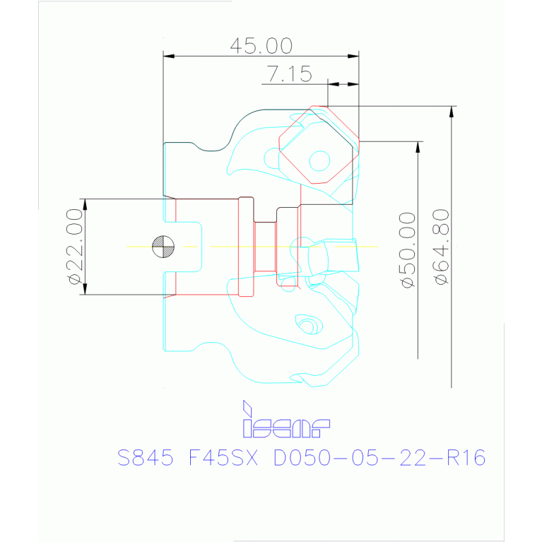 S845 F45SX D050-05-22-R16