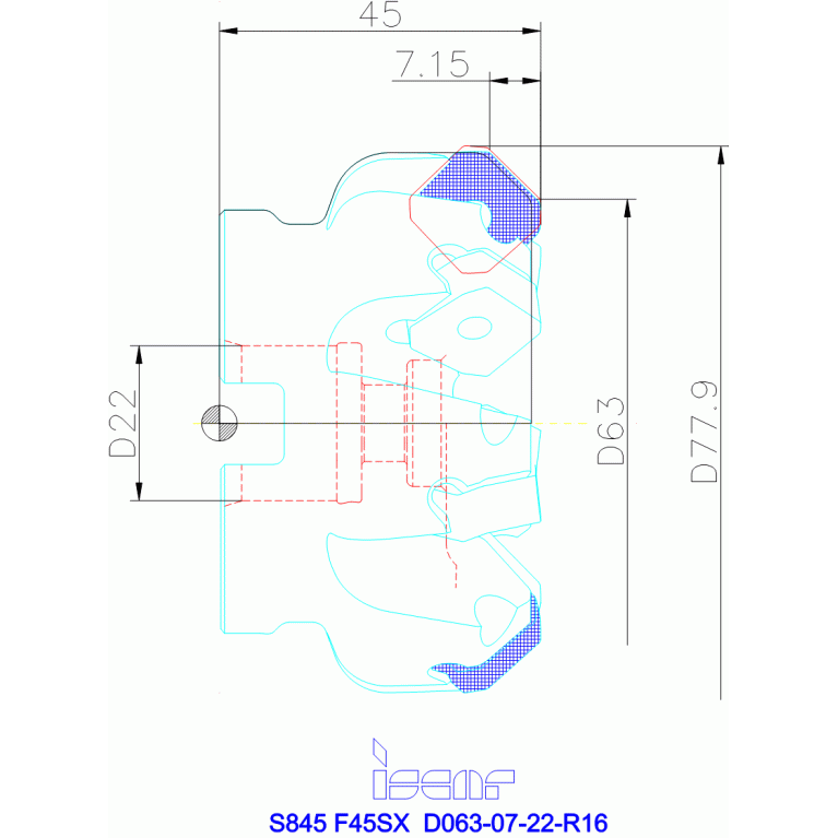 S845 F45SX D063-07-22-R16