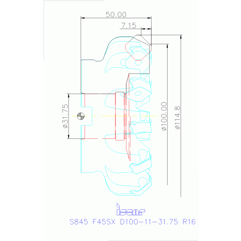 S845 F45SXD100-11-3175R16