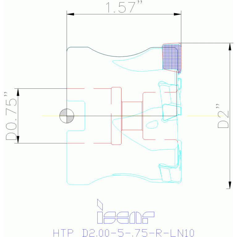 HTP D2.00-5-.75-R-LN10