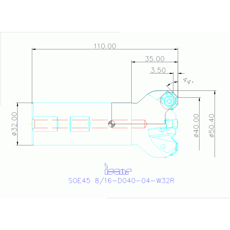 SOE45 8/16-D040-04-W32R