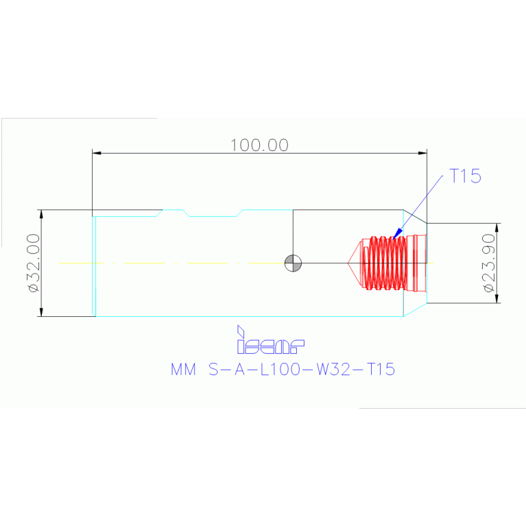 MM S-A-L100-W32-T15