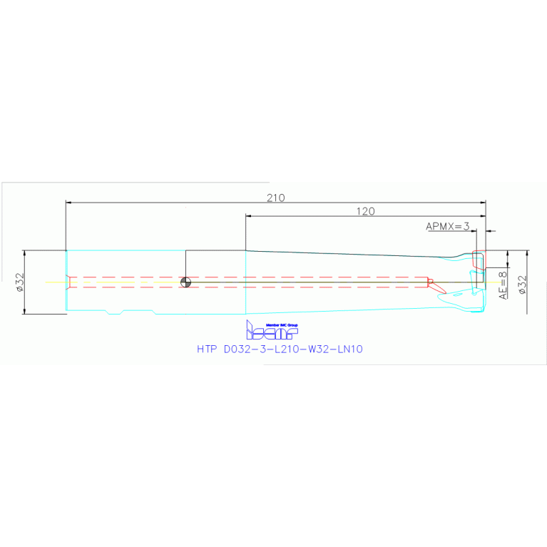 HTP D032-3-L210-W32-LN10