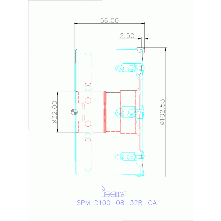 SPM D100-08-32R-CA