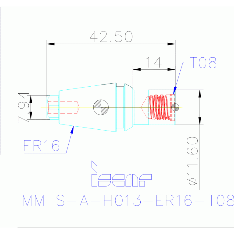 MM S-A-H013-ER16-T08