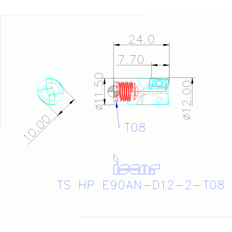 TS HP E90AN-D12-2-T08