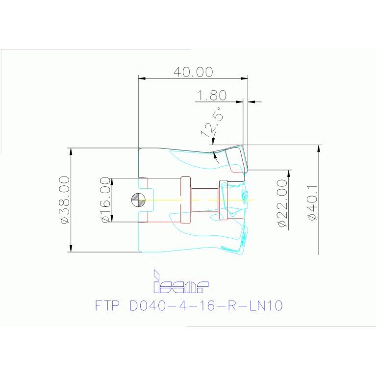 FTP D040-4-16-R-LN10