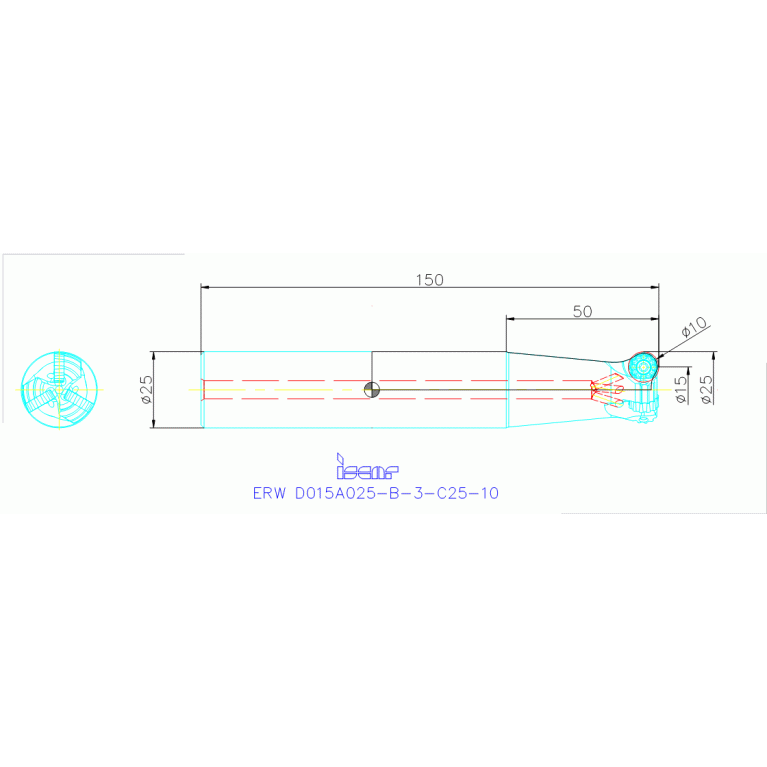 ERW D015A025-B-3-C25-10