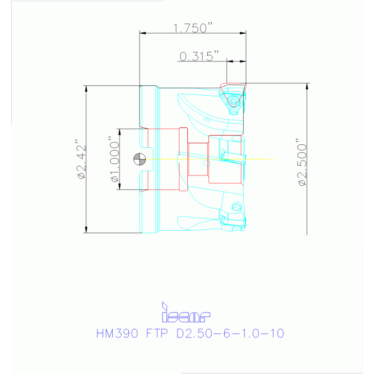 HM390 FTP D2.50-6-1.0-10