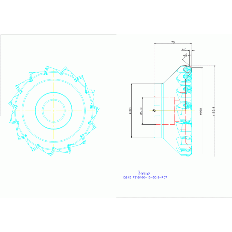 IQ845 FSYD160-15-50.8-R07