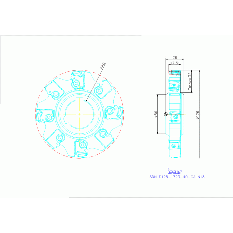 SDN D125-1723-40-CALN13