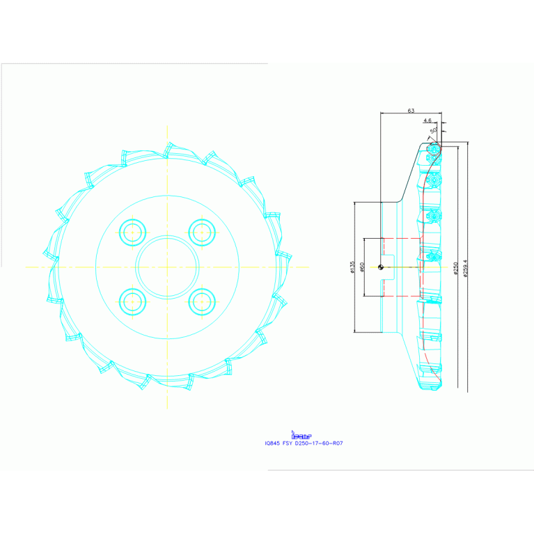 IQ845 FSY D250-17-60-R07