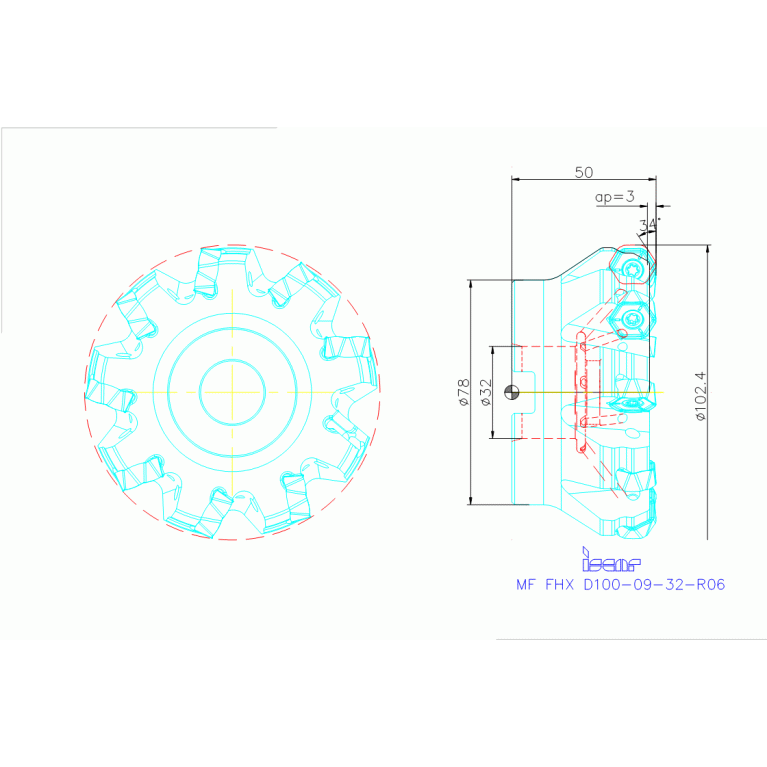 MF FHX D100-09-32-R06