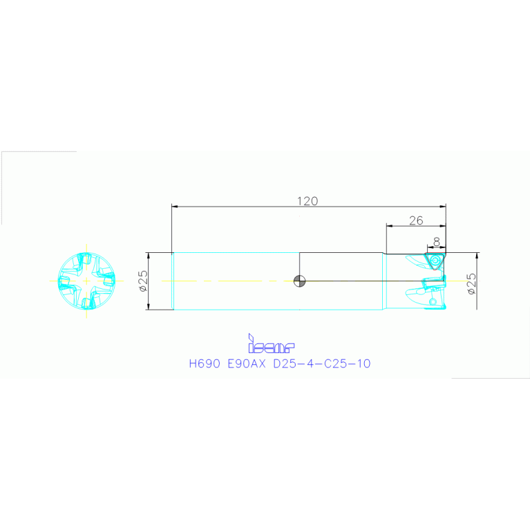 H690 E90AX D25-4-C25-10