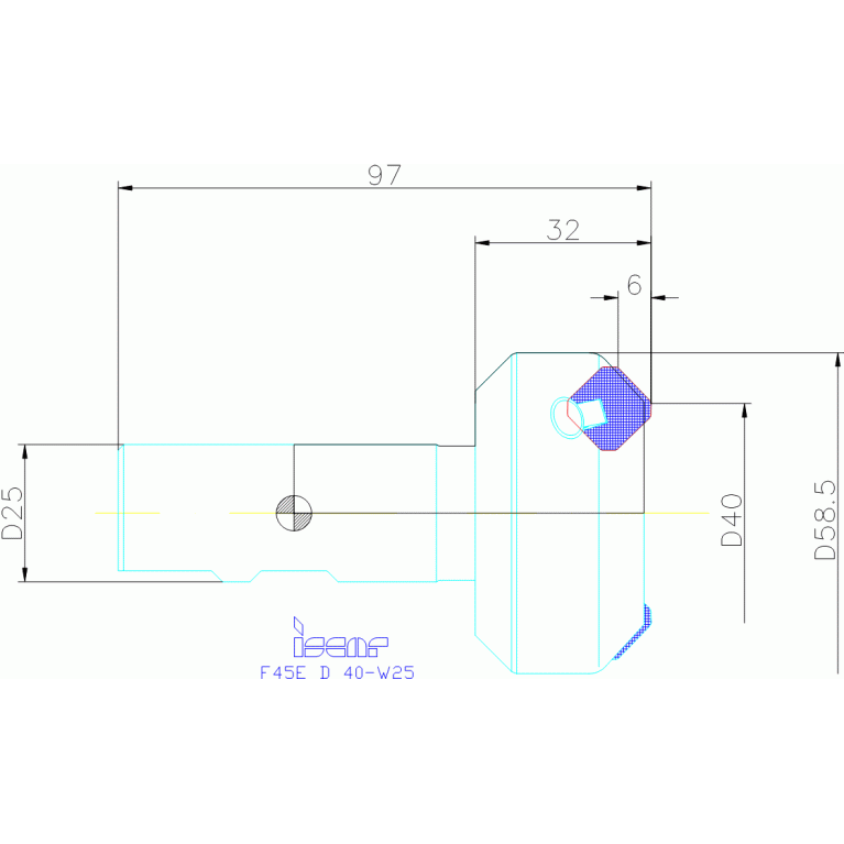 F45E D 40-W25