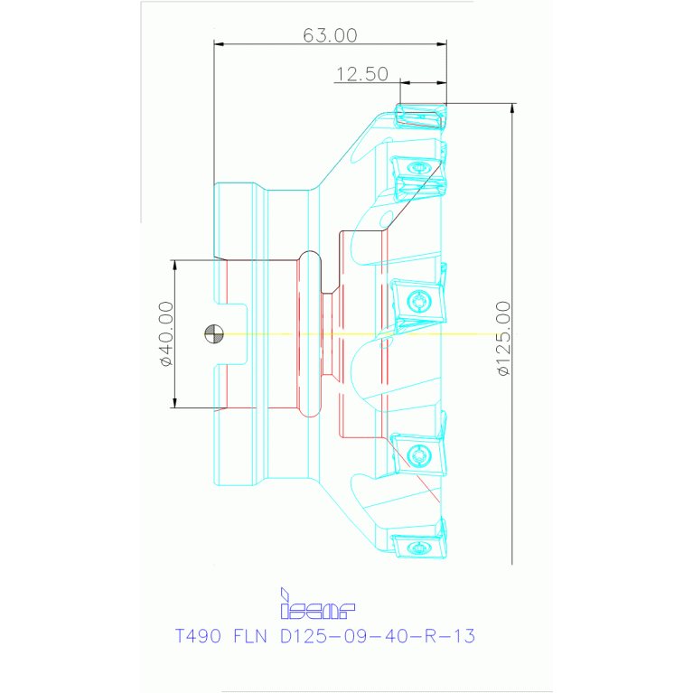 T490 FLN D125-09-40-R-13