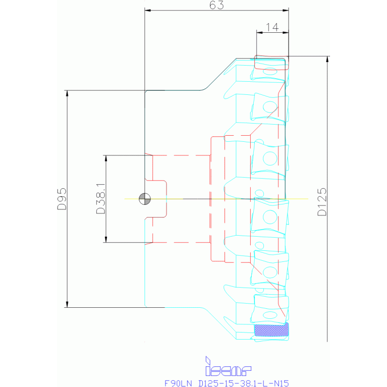 F90LN-D125-15-38.1-L-N15