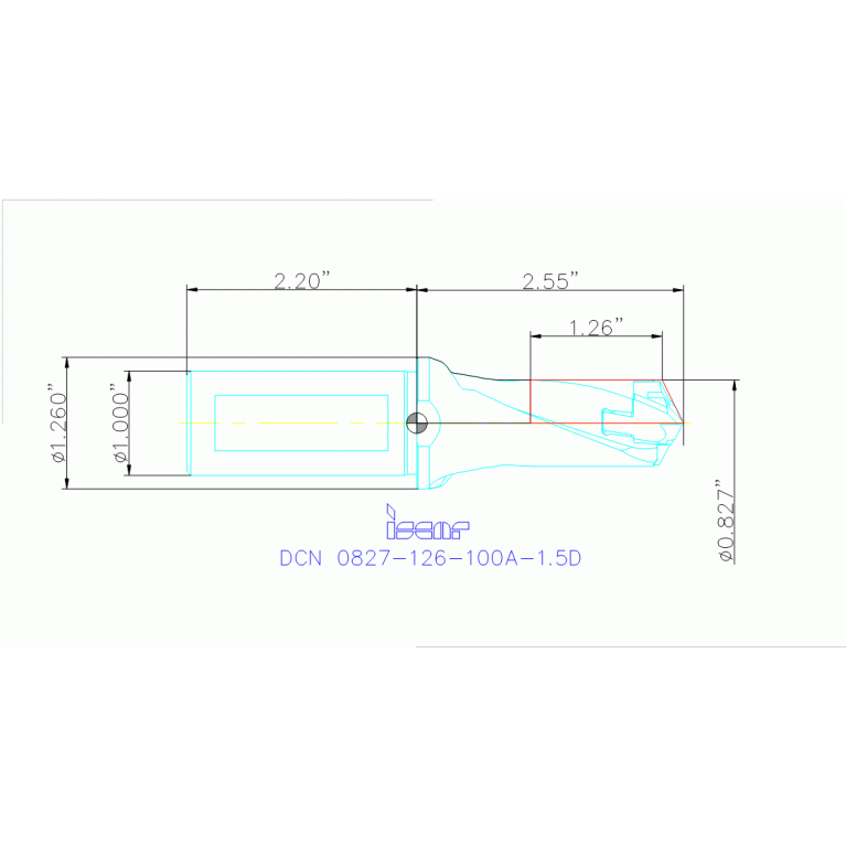 DCN 210-032-25.4A-1.5D