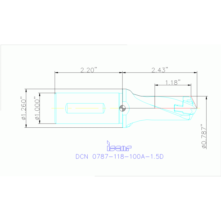 DCN 200-030-25.4A-1.5D